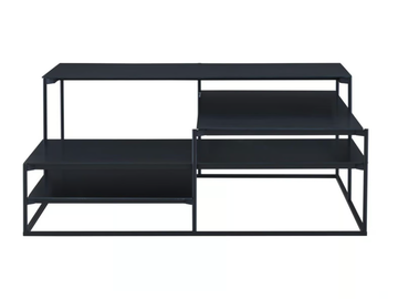 LOWLANDS - Low square steel coffee table by Ligne Roset - view 2